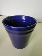Rachel Ray Double Ridge Cobalt Blue Coffee Mug Tea Cup - £20.19 GBP