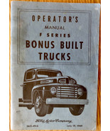 Ford truck operators manual, for 1948 1949 1950 Vintage original (not a ... - $39.99