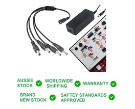 Shock Electronix SE350 4-way Distribution CABLE+9V Power For Korg KA350 Devices - £26.99 GBP