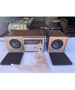 KLH TR-82 Fm Stereo Table Top Radio Inc. Clock. With Extra Speaker &amp; Ant... - $111.37