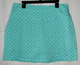 New Womens Coral Bay Energy Green W/ Floral Print Pull On Skort Size Xl - £20.02 GBP
