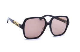 New Gucci GG1189S 004 Dark Grey Brown Lens Authentic Sunglasses 58-17 W/CASE - £221.68 GBP