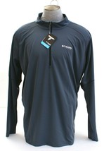 Columbia Sportswear Co. Gray Titan Trail 1/2 Zip Pullover Shirt Men&#39;s NWT - £71.93 GBP