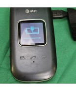 AT&amp;T Gray Pantech Breeze (III) 3 Cell Phone Flip Phone W Cords And Box - €10,27 EUR