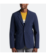 Michael Strahan Modern Fit Sport Coat with Hood and Bib - Navy  size:M - $93.49