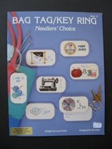 Bag Tag/Key Ring Needlers&#39; Choice Cross Stitch Patterns designed by Laur... - $7.52