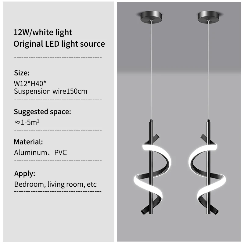  LED Pendant Lights Indoor Lighting For Home room side Dining Table Living Room  - £233.53 GBP