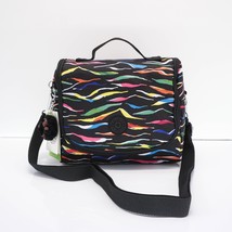 Kipling Kichirou Insulated Lunch Bag AC7256 Polyester Jungle Waves Multi $59 NWT - £35.92 GBP