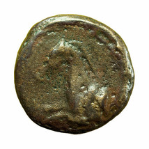 Ancient Greek Coin Solus Kefra Sicily AE14mm River God / Horse 01317 - $35.99