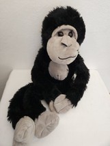 Walmart Hanging Gorilla Plush Stuffed Animal Black Grey 29" - £23.34 GBP