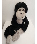 Walmart Hanging Gorilla Plush Stuffed Animal Black Grey 29&quot; - £23.34 GBP