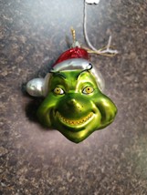 Dr. Seuss Enterprises The Grinch Ornament Blown Glass - £19.37 GBP