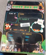 First and last day of school sign two-sided - £10.12 GBP