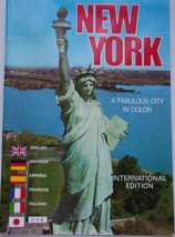 Vintage New York A Fabulous City In Color International Edition Booklet - £7.80 GBP