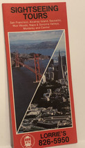 Vintage Sightseeing Tours Brochure Alcatraz Island San Francisco Califor... - £7.73 GBP