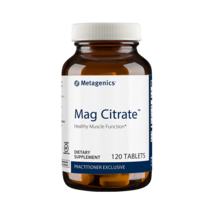 Mag Citrate 120 Tablets Metagenics Healthy Muscle Function - £36.08 GBP