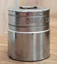 Vintage Snap-On Tools Saw321 - 1” Shallow Socket 1/2” Drive 12 Point USA - £7.39 GBP