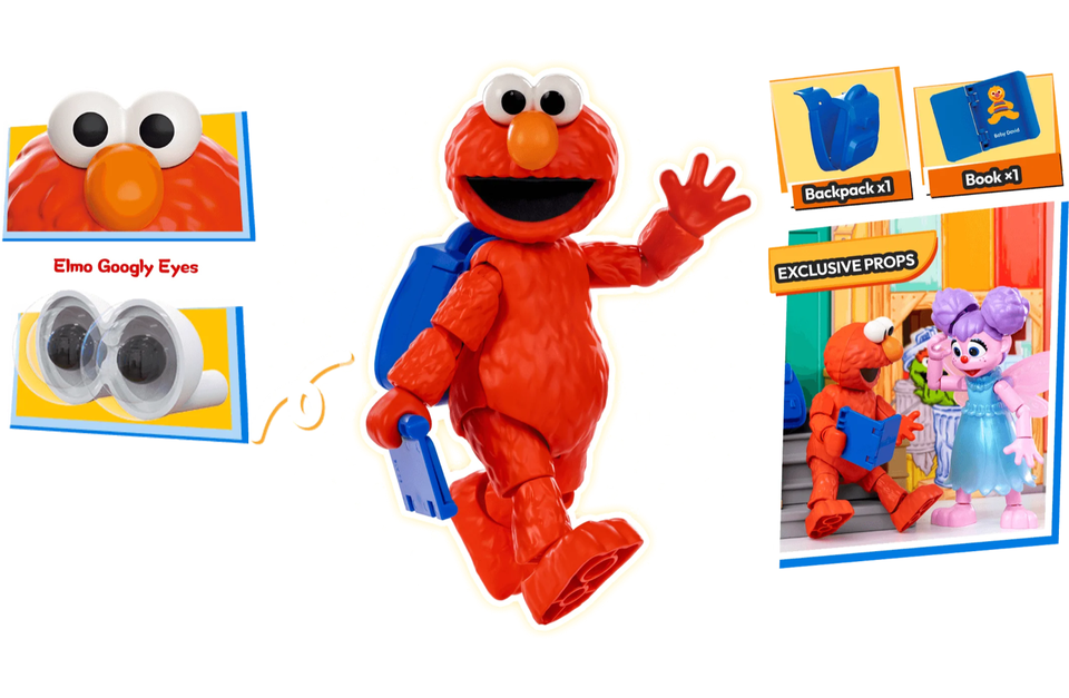 Sesame Street - Wave 1 Set of 4-pcs Building Set by BLOKEES Item image 5