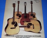 Hohner Limited Edition Guitars Pickin&#39; Magazine Photo Clipping November ... - £12.17 GBP