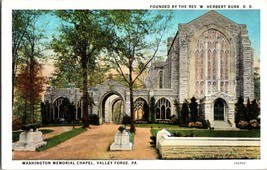 Postcard Valley Forge Washington Memorial Chapel Exterior Pennsylvania (B9) - £4.30 GBP
