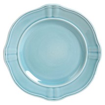 Wellsbridge Semi-Porcelain Salad Plate - Aqua New - £16.67 GBP