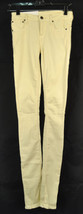 Helmut Lang Legging Lemon Yellow Jeans 25 USA NWT Skinny Womens - £39.37 GBP