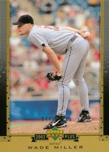 2002 Upper Deck UD Plus Retail Wade Miller 45 Astros 0445/1125 - £1.92 GBP