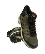 NWT FILA MSRP $99.99 GRAND TIER MEN'S GREEN BLACK MID SHOES SNEAKERS SIZE 9 - $59.49