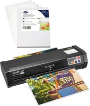 SINCHI Auto-Sense Laminator &amp; 3 Mil 200 Pack Laminating Sheets - £235.89 GBP