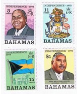 Stamps Bahamas Independence 1973 MLH - £2.29 GBP