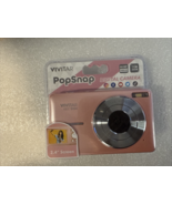 Vivitar Popsnap Digital Camera Pink 16x Zoom 1080p Micro SD NEW - $526.13 MXN