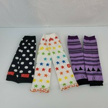 Babylegs Baby Leggings Leg Warmers Unisex Stripe Star Dot Multicolor 0-3... - $11.88