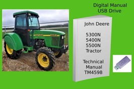 John Deere 5300N  5400N  5500N Tractors Technical Manual See Description - £18.68 GBP