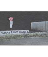 1983 Signed Alli Flager HUMPTY DUMPTY WAS PUSHED 40/100 Photographic Art... - $8,749.19 MXN