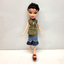 MGA Bratz Jade 1st Edition 2001 With Clothes Shirt, Skirt and One Shoe C... - £10.19 GBP