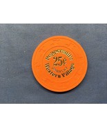 PEPPERMILL’S WESTERN VILLAGE  $ .25 TWENTY FIVE CENTS CASINO CHIP - SPAR... - $187.59 MXN