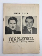 1948 Playbill New Century Theatre Beatrice Lillie, Jack Haley in Inside U.S.A. - £11.17 GBP