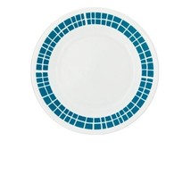 Corelle 6.75" Bread & Butter Plate - Aqua Tiles - $8.00