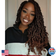 MISS SULA 20" 8-Pack Pre-Looped Passion Twist Crochet Hair for Black Women - $59.55