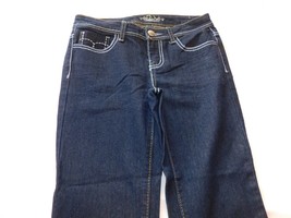 Doc Denim New York Women&#39;s ladies Pants Denim Size 1/32 Dark Blue Jeans GUC - £16.18 GBP
