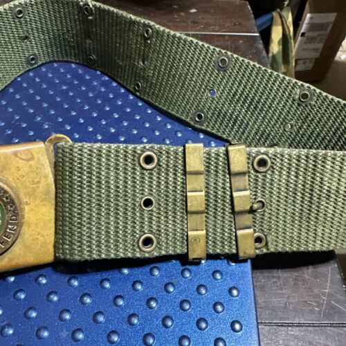 Vintage U.S. Army Drill Sergeant Pistol Belt and 50 similar