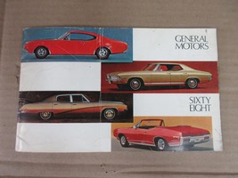 Vintage 1968 General Motors Dealer Brochure Advertisement Catalog     C2 - $54.96