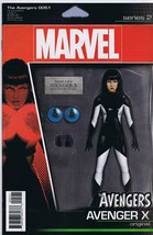 Avengers Vol 6 #5.1 2017 Marvel Avenger X Christopher Action Figure Cover - £7.73 GBP