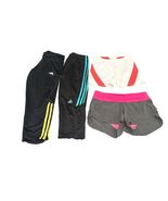Adidas Cropped Pants M + Shorts S | Lululemon Size 4 Running Training Lot - $34.84 CAD