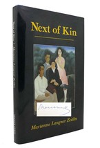 Marianne Langner Zeitlin NEXT OF KIN Signed 1st 1st Edition 1st Printing - £37.95 GBP