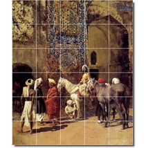 Edwin Weeks City Painting Ceramic Tile Mural BTZ09572 - £235.90 GBP+