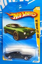 Hot Wheels 2010 New Models #01 &#39;67 Shelby GT-500 Dark Green w/ Gold Stripes - $6.00