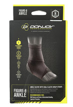 DONJOY Figure 8 Ankle Sleeve, Running Walking Hiking Yoga Tennis M &amp; L - £19.97 GBP