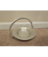 Vintage Continental Silver Co. Inc Wild Rose Brilliantone Metal Basket #... - $9.99