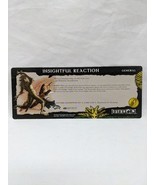 Dungeons And Dragons Insightful Reaction Campaign Card Xen&#39;Drik Expediti... - $11.08 CAD